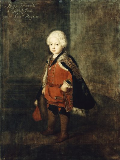 Prince Augustus William Aged Four, 1734 by Antoine Pesne